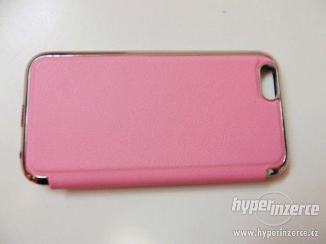 růžový kryt - obal bumper X46 SWAROVSKI na iphone 6 - foto 3