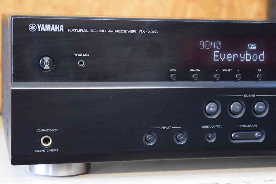 YAMAHA RX-V367 VÝBORNÝ AV STEREO RECEIVER HDMI RDS - foto 2