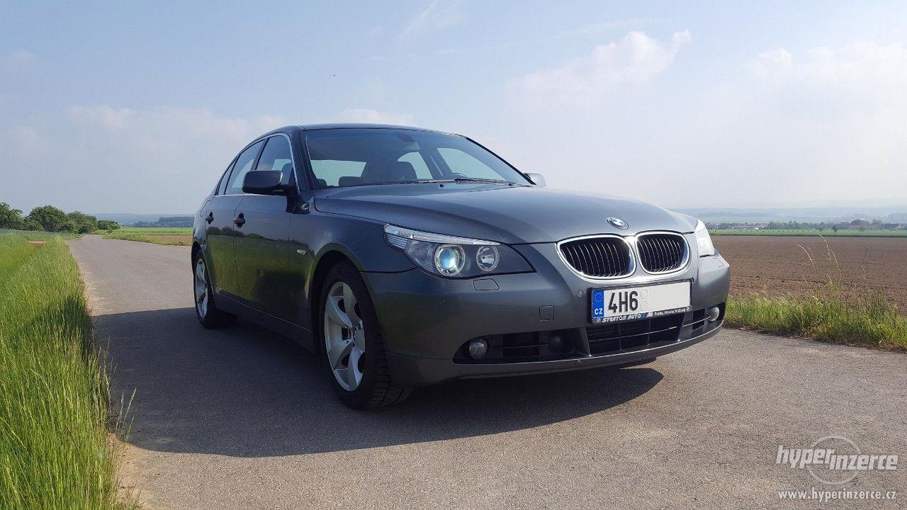 Prodám BMW E60 530d 160kw - původ ČR, verze origo bez DPF - foto 1