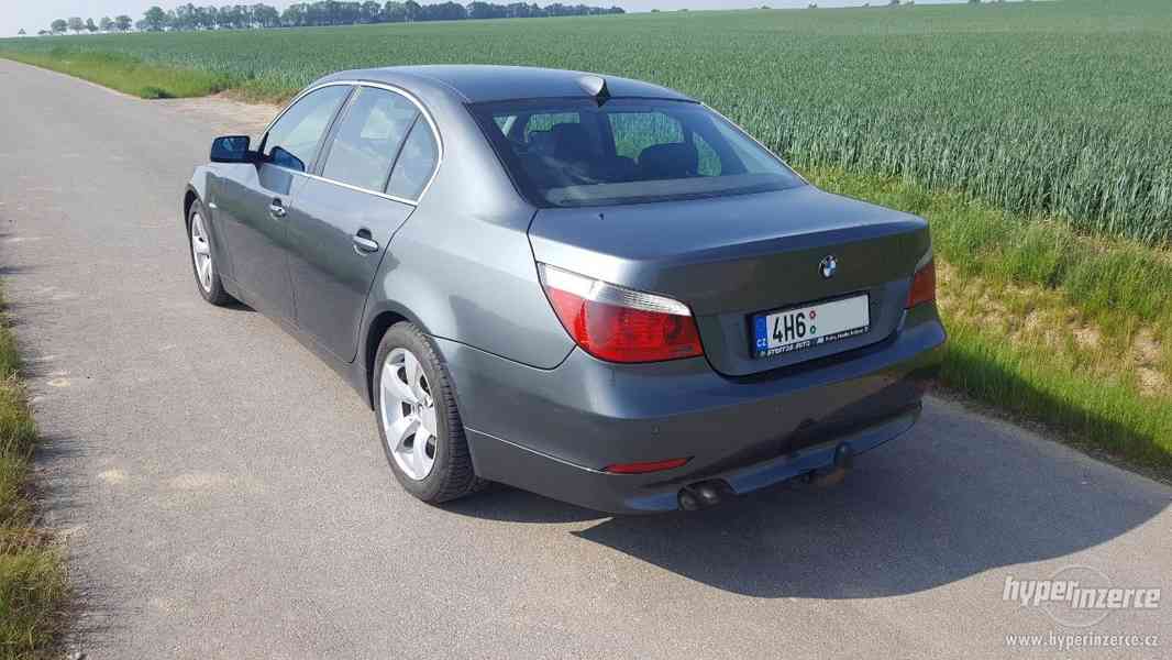 Prodám BMW E60 530d 160kw - původ ČR, verze origo bez DPF - foto 3