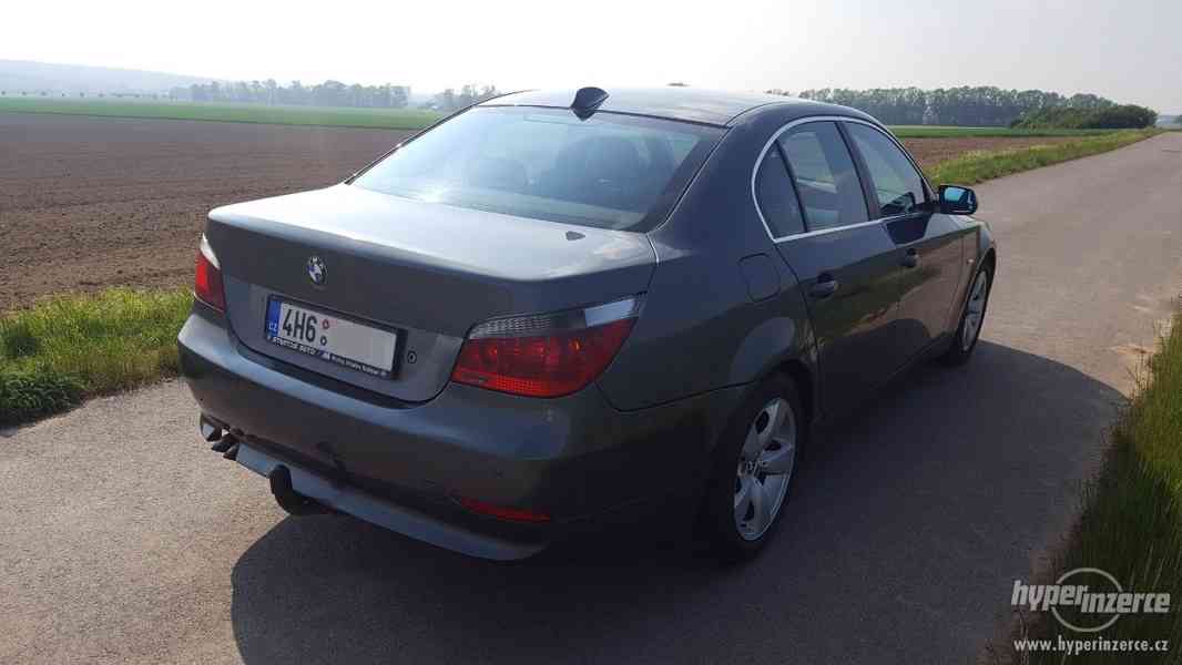 Prodám BMW E60 530d 160kw - původ ČR, verze origo bez DPF - foto 4