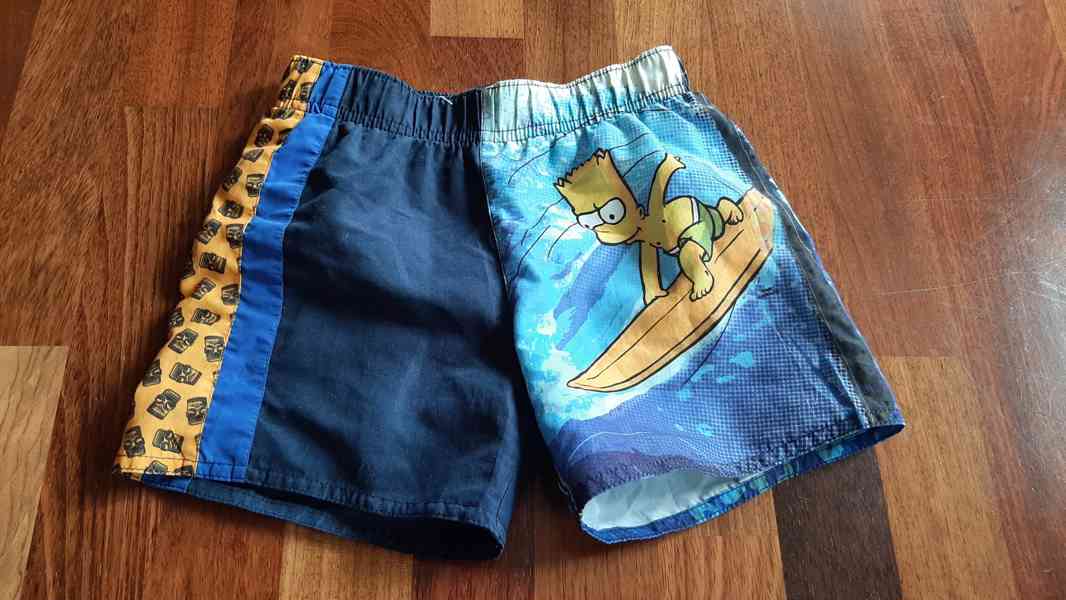 Plavky vel.110/116 Simpsons - foto 1