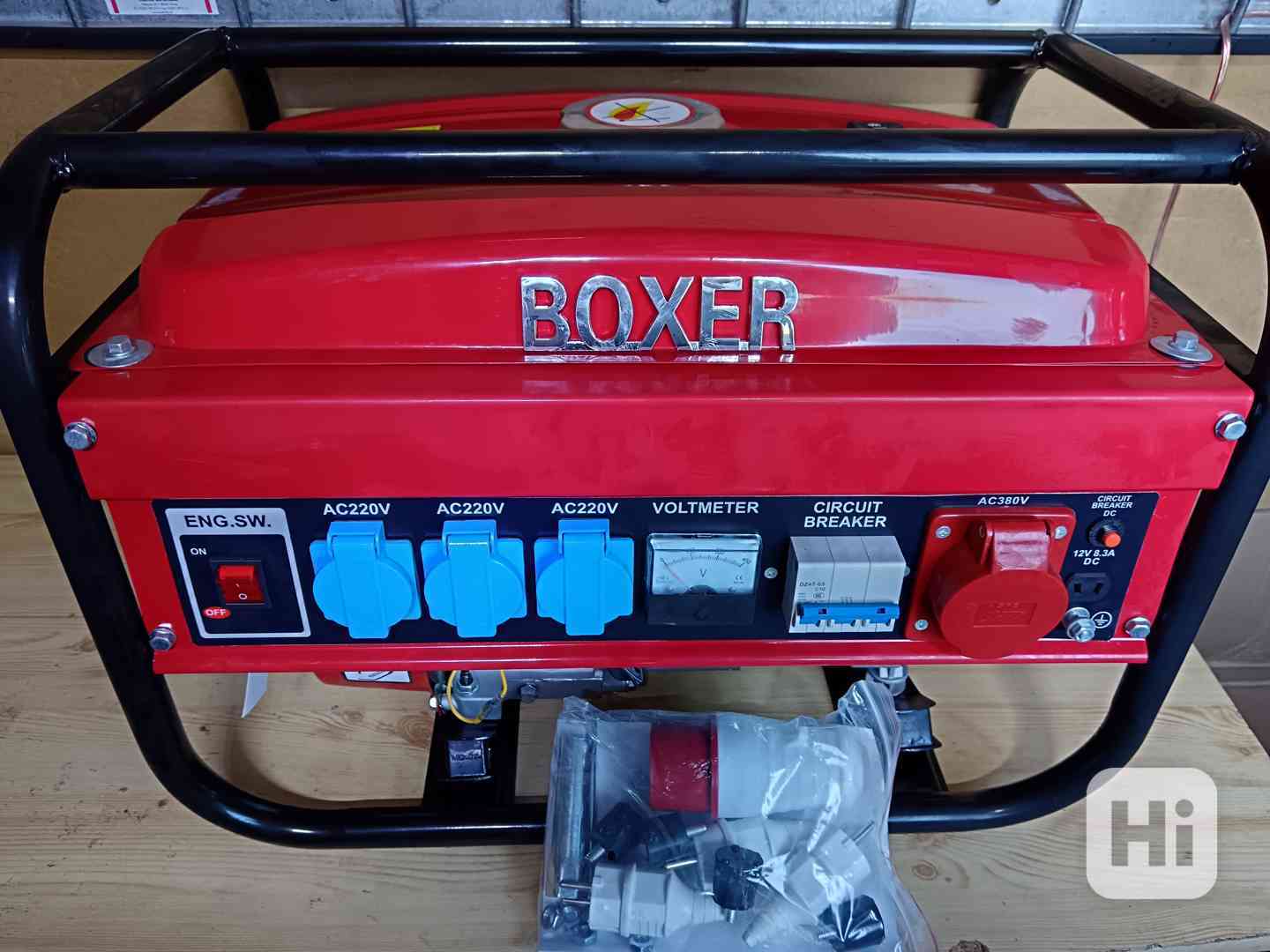 Elektrocentrála Boxer 3,5 kW - Benzínový generátor  - foto 1