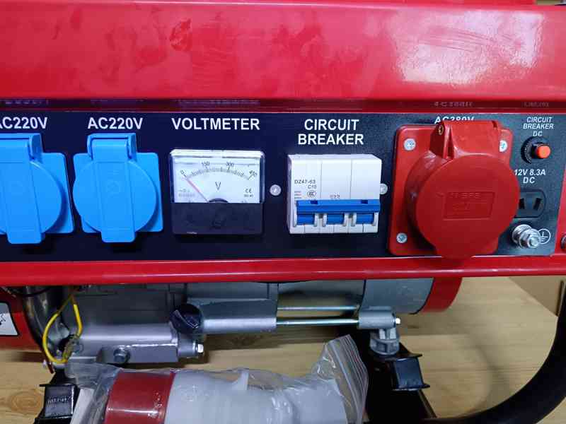 Elektrocentrála Boxer 3,5 kW - Benzínový generátor  - foto 2