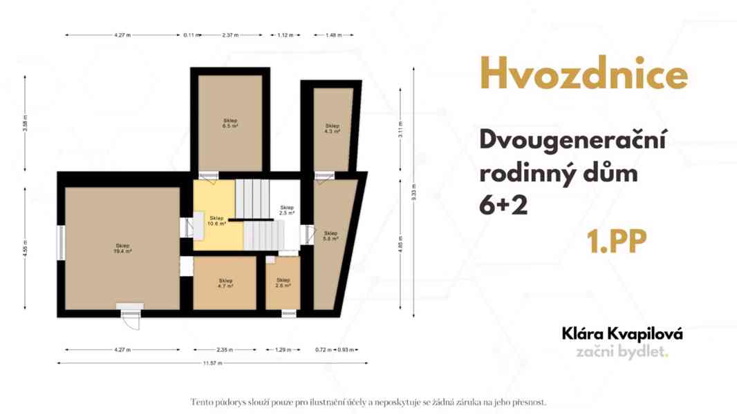 Prodej domu, Praha Hvozdnice - foto 21