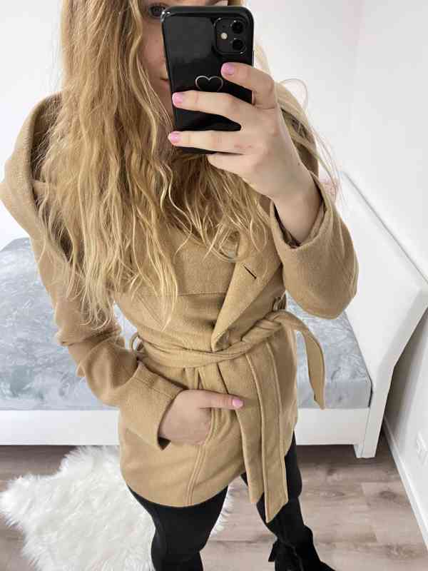 Kabátek New Yorker s maxi kapucí, vel. S - foto 2