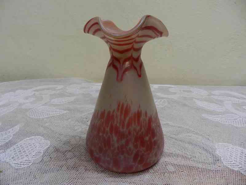 Zajímavá secesní Váza Pallme Konig Košťany u Teplic - foto 2