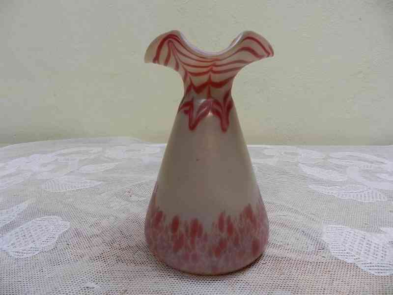 Zajímavá secesní Váza Pallme Konig Košťany u Teplic - foto 4
