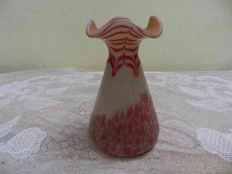 Zajímavá secesní Váza Pallme Konig Košťany u Teplic - foto 1