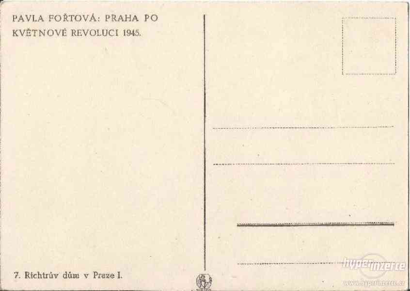 Stará pohlednice / Praha 1945 / autor: Pavla Fořtová - foto 2
