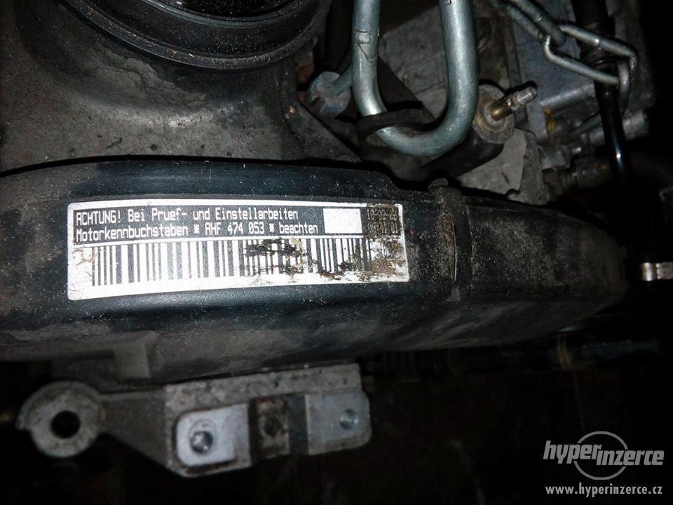 motor ahf škoda octavia 1 1,9 tdi 81 kw - foto 1