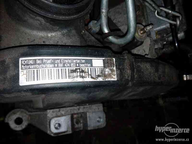 motor ahf škoda octavia 1 1,9 tdi 81 kw - foto 1