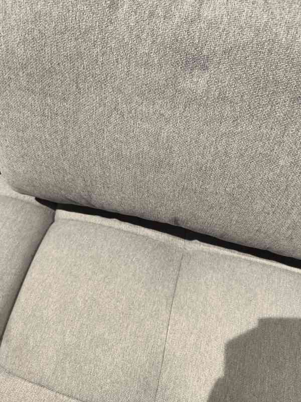 Rohová sedací souprava FIGARO světle šedá - foto 4