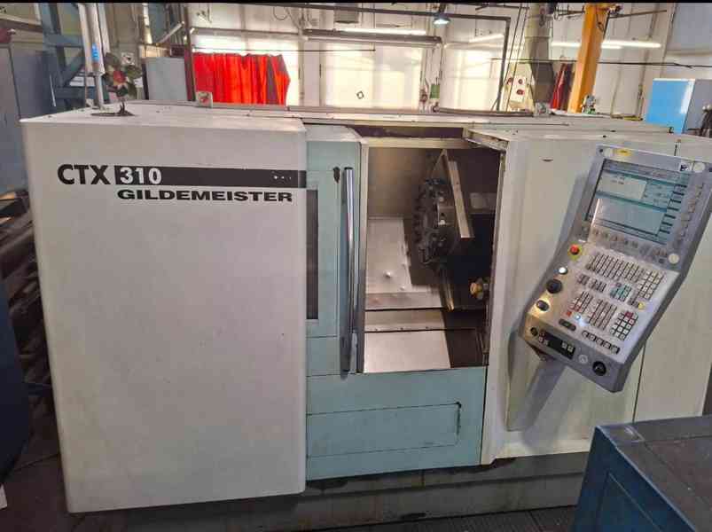 CNC soustružnické centrum DMG CTX 310 Siemens 2004