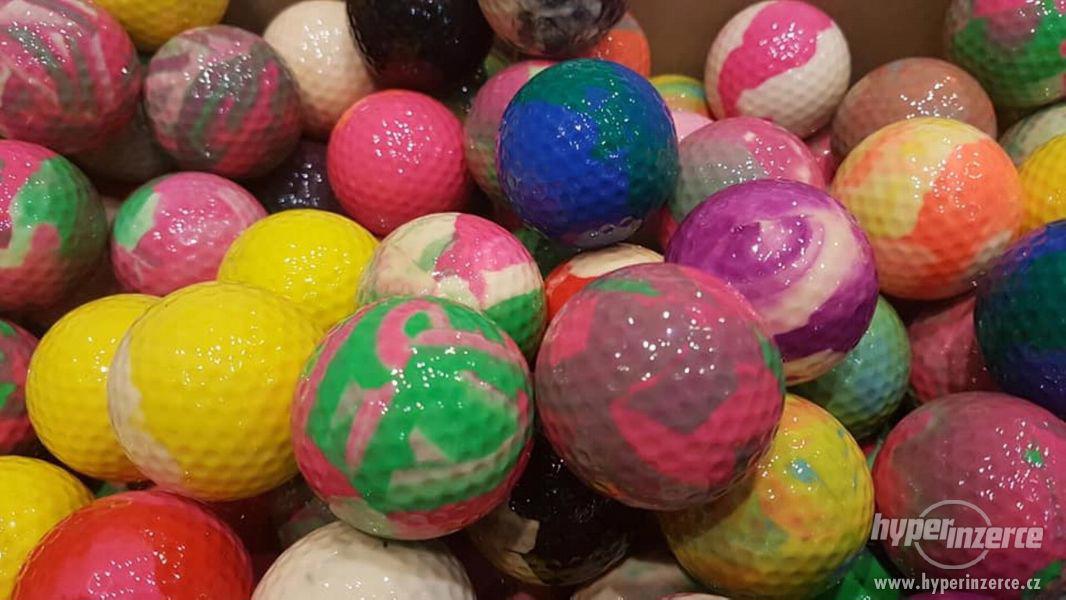 Nové barevné golfové míčky 20.000ks - foto 1