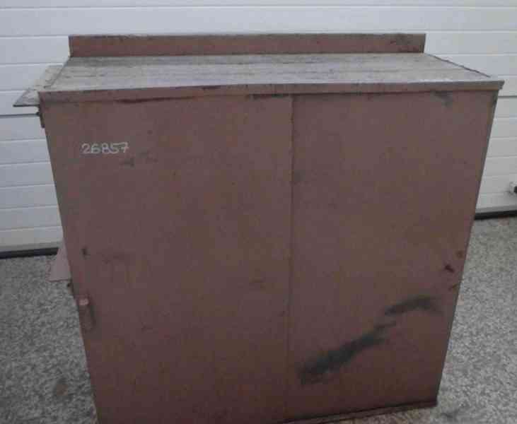 Plechová skříňka 1050x1050x430   - foto 2