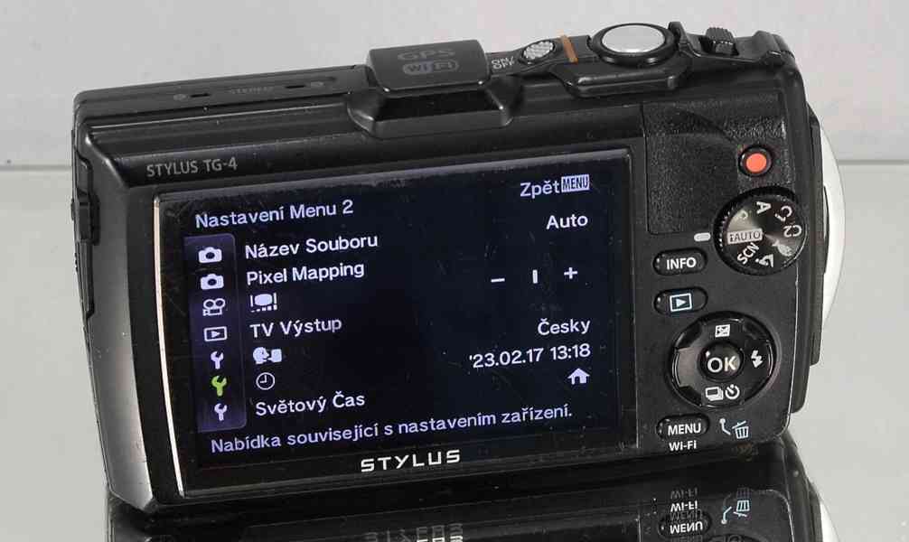 OLYMPUS Tough TG-4 16 MP *Vodotěsný do15m*Full HDV - foto 8