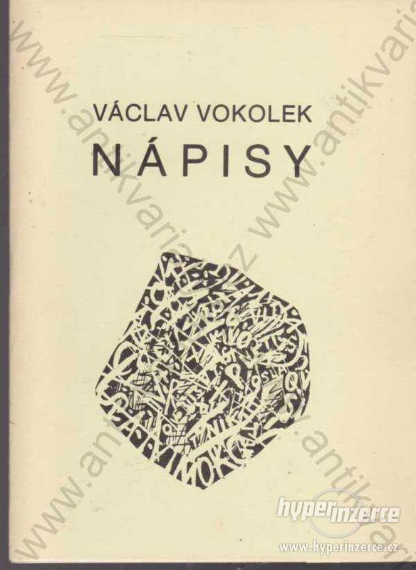 Nápisy Václav Vokollek 1992 - foto 1