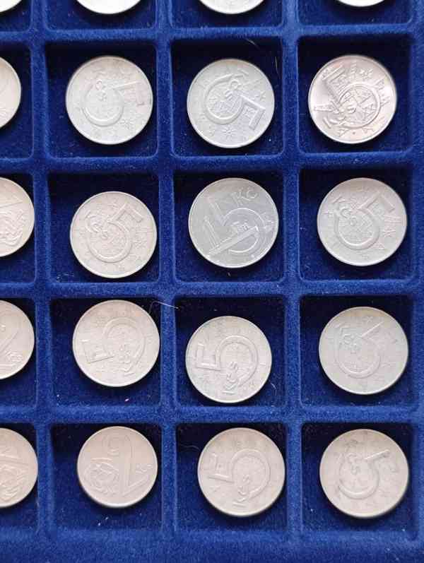 Sbírka mincí Československo + plata na mince konvolut  Kčs - foto 12