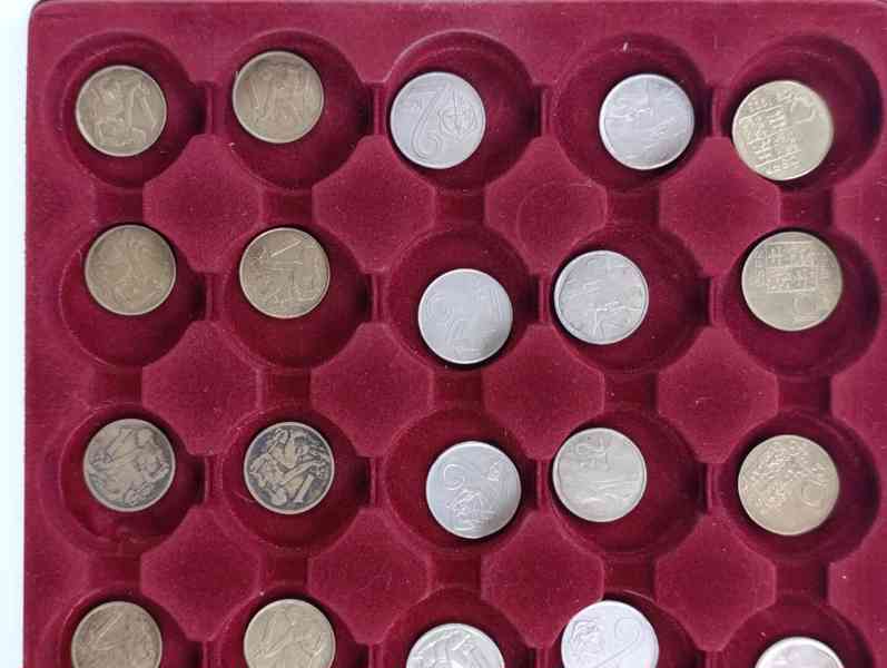 Sbírka mincí Československo + plata na mince konvolut  Kčs - foto 29