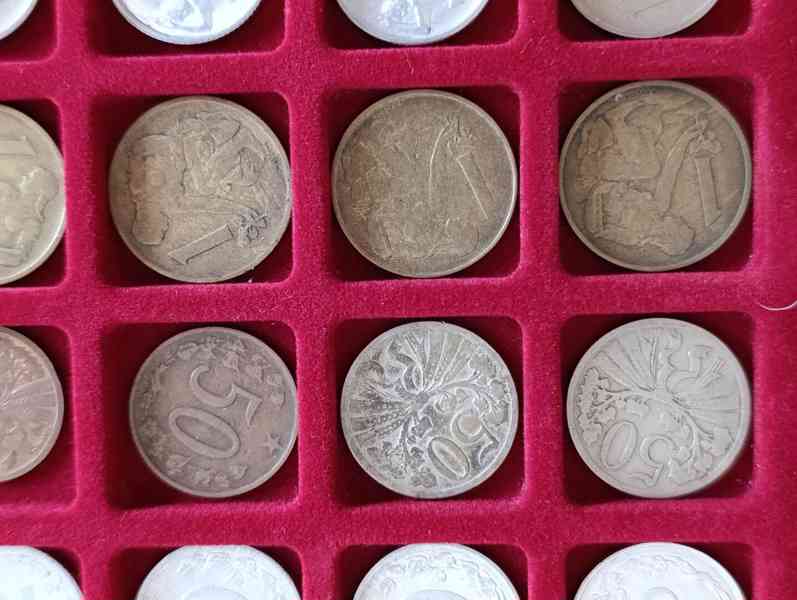 Sbírka mincí Československo + plata na mince konvolut  Kčs - foto 21