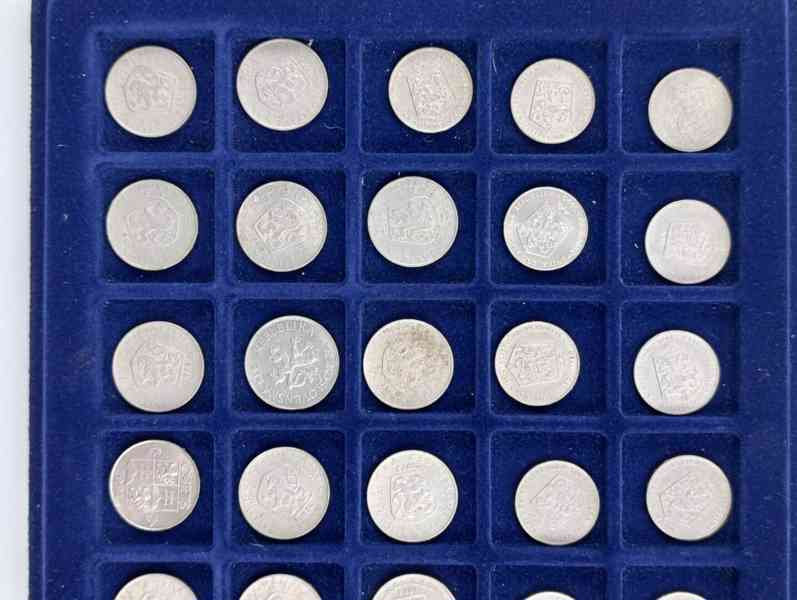 Sbírka mincí Československo + plata na mince konvolut  Kčs - foto 30