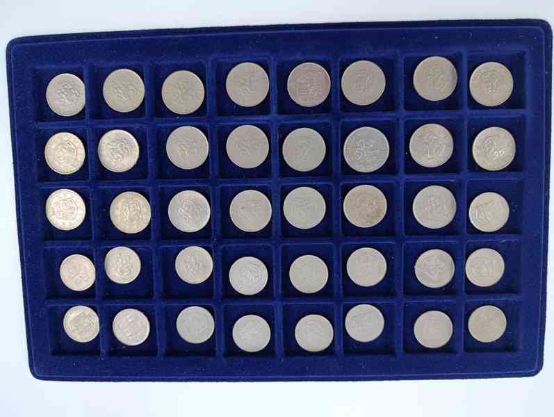 Sbírka mincí Československo + plata na mince konvolut  Kčs - foto 15