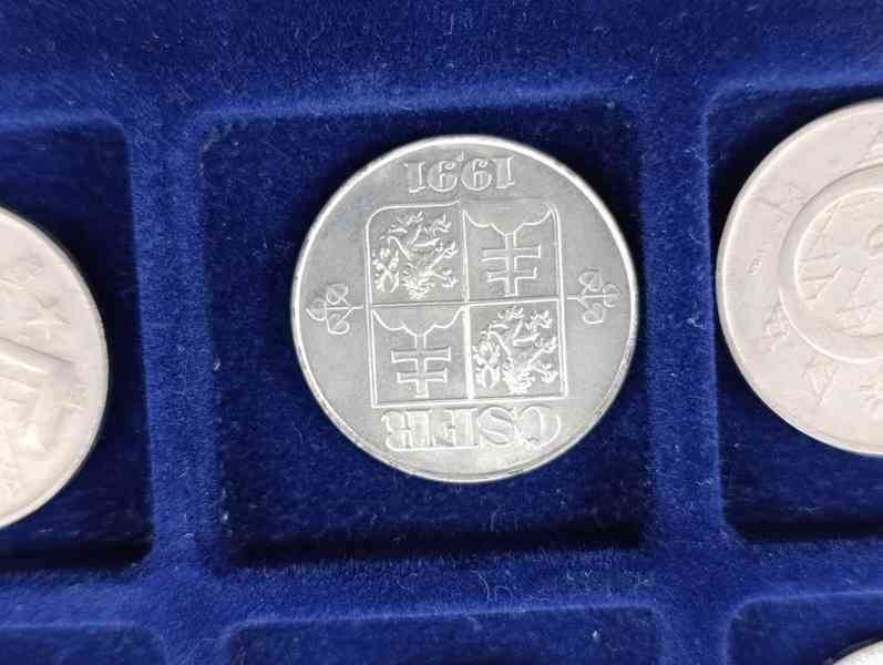 Sbírka mincí Československo + plata na mince konvolut  Kčs - foto 14