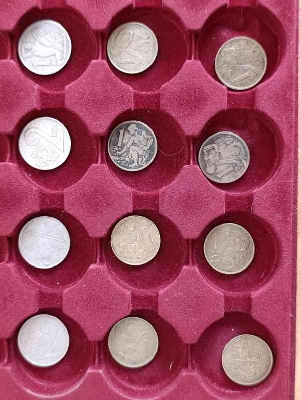 Sbírka mincí Československo + plata na mince konvolut  Kčs - foto 8