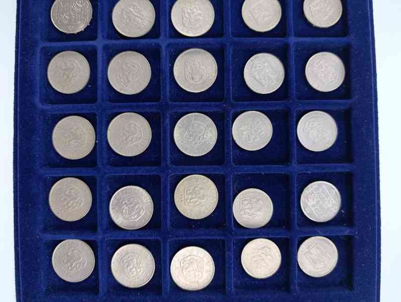 Sbírka mincí Československo + plata na mince konvolut  Kčs - foto 17