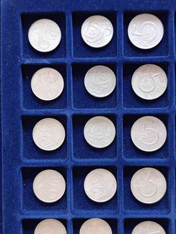 Sbírka mincí Československo + plata na mince konvolut  Kčs - foto 13