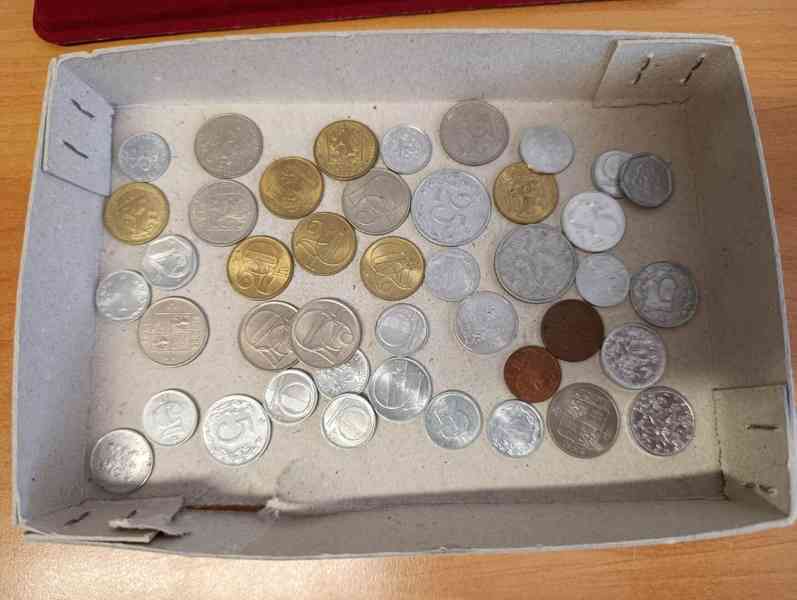 Sbírka mincí Československo + plata na mince konvolut  Kčs - foto 6