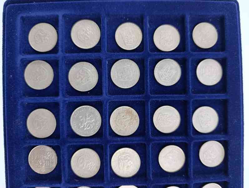 Sbírka mincí Československo + plata na mince konvolut  Kčs - foto 16