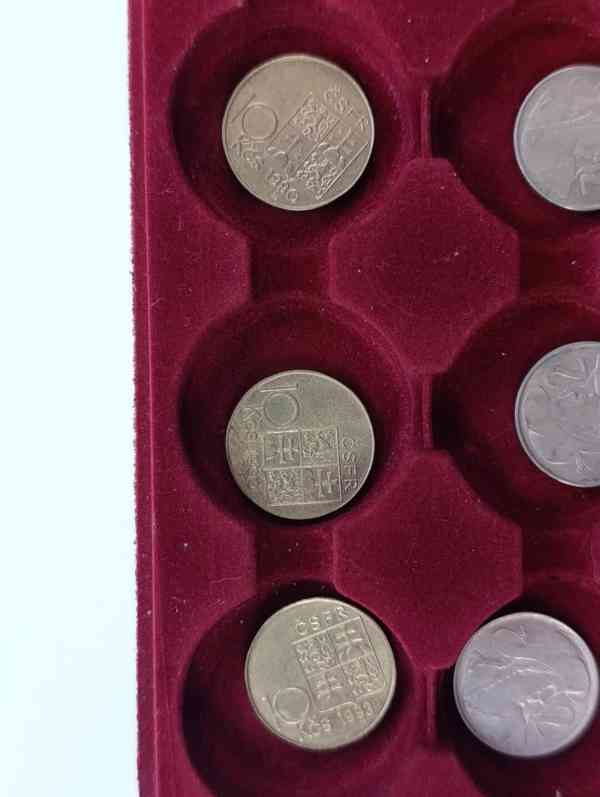 Sbírka mincí Československo + plata na mince konvolut  Kčs - foto 33