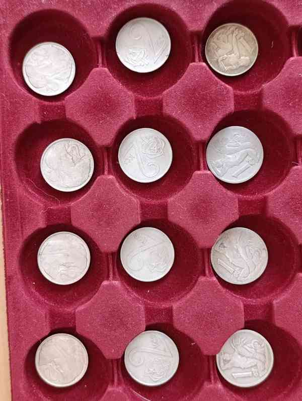 Sbírka mincí Československo + plata na mince konvolut  Kčs - foto 10