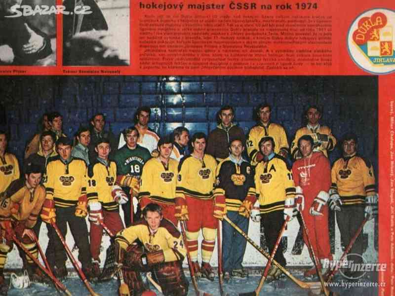 Dukla Jihlava - hokej - 1974 - foto 1
