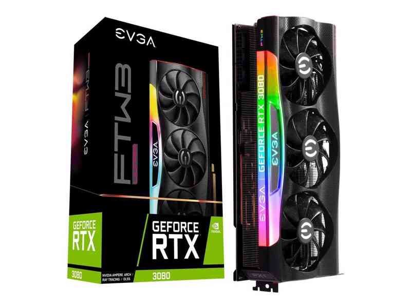 EVGA GeForce RTX 3080 * Novo Lacrado * FTW3 ULTRA Jogos 10GB - foto 1