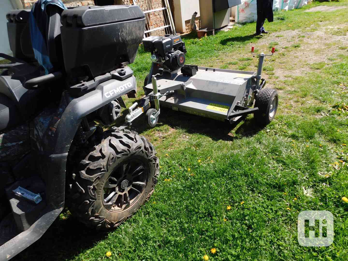 Jansen AT-120 - 120cm mulčovač za čtyřkolku - foto 1