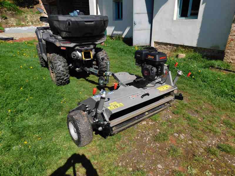 Jansen AT-120 - 120cm mulčovač za čtyřkolku - foto 3