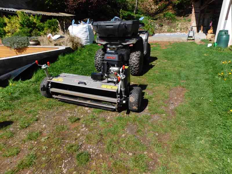 Jansen AT-120 - 120cm mulčovač za čtyřkolku - foto 2