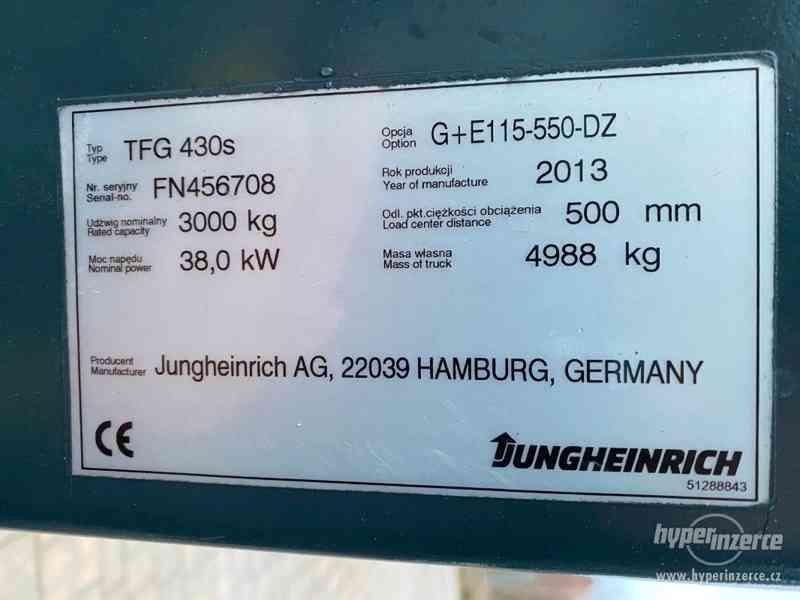 VZV Jungheinrich TFG 430 s TRIPLEX - ZÁRUKA - foto 9