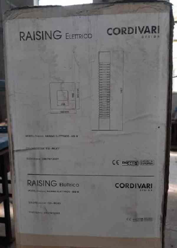 Designový elektrický radiátor RAISING Elettrico - 900W   - foto 3