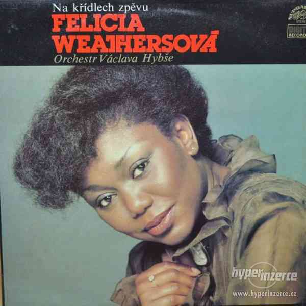Felicia Weathers: Na křídlech zpěvu. LP,Orchestr Václ. Hybše - foto 1