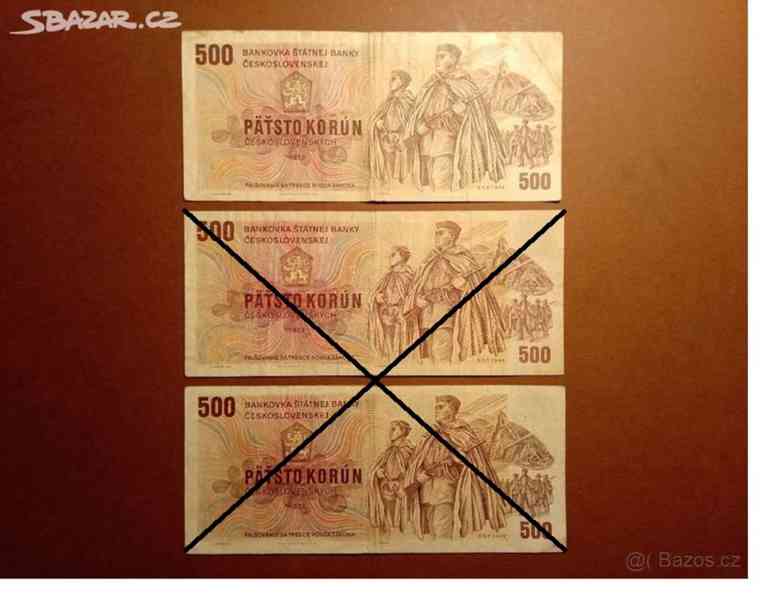 Bankovky 500 Kčs 1973 !!! - foto 1