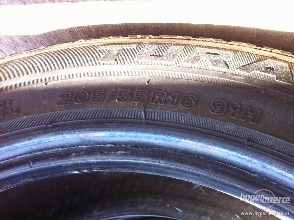 205/55 R16 Bridgestone, 4ks, 400,-/ks - foto 1