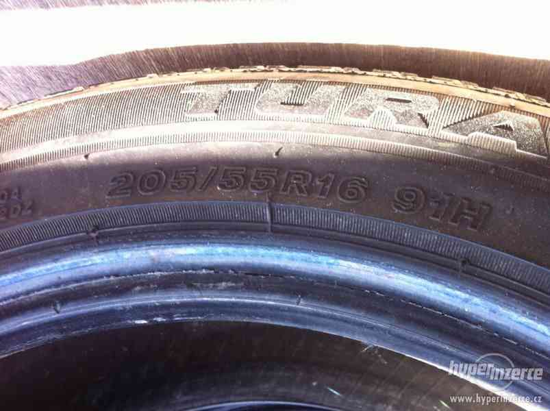 205/55 R16 Bridgestone, 4ks, 400,-/ks - foto 1