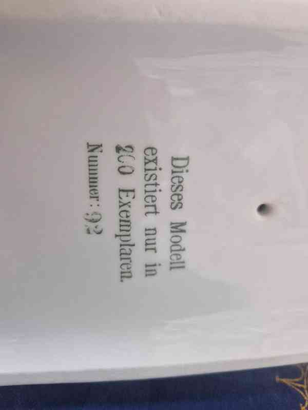 Porcelánová socha Filosofická Disputace s Marabu Rosenthal - foto 14