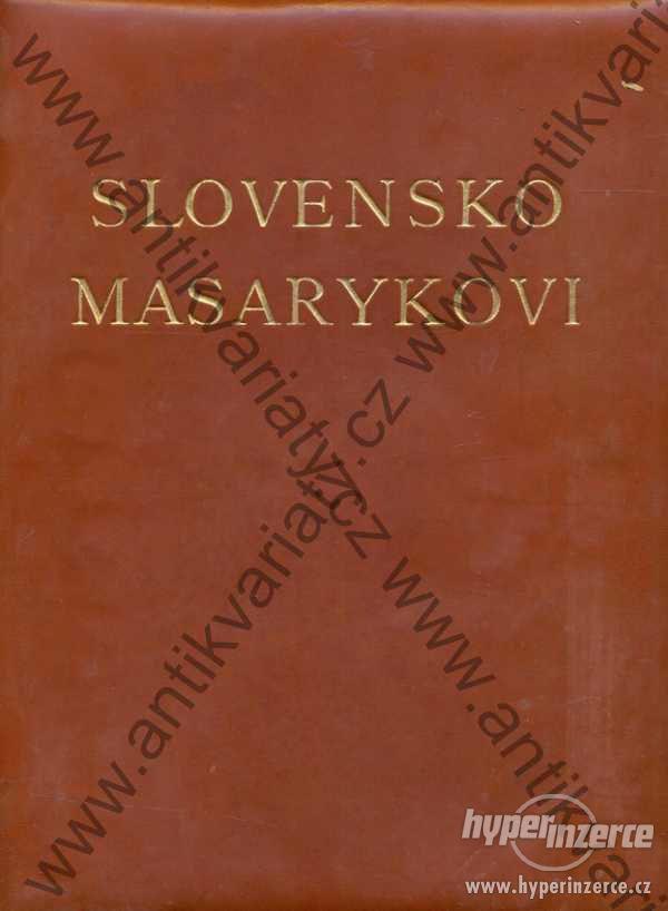 Slovensko Masarykovi Jozef Rudinský 1930 - foto 1