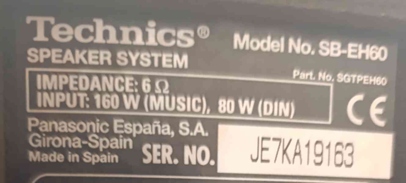 TECHNICS věž EH-50, 4díly, CD-Rádio-Double deck- Zesilovač - foto 7
