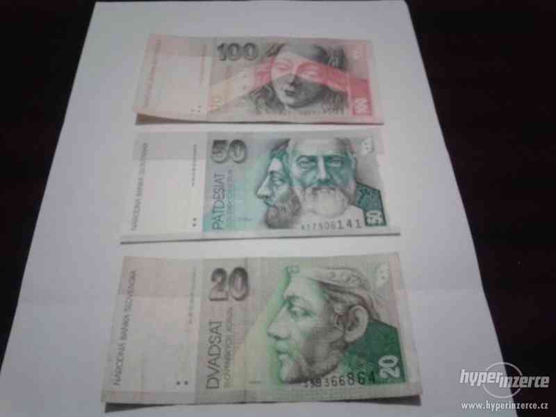 predam bankovky Slovenske - foto 1